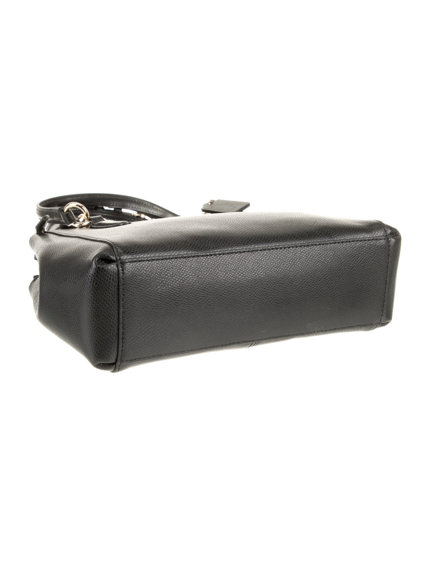 Coach Leather Top Handle Bag